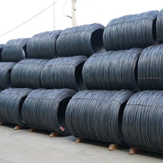 Steel Wire Wire Rod Wires ASTM Gr. B 185 JIS Ss330 Ss34 NF A33 Q195 5.5mm 6.5mm 8mm 10mm 12mm Hot Rolled Steel Wire for Construction