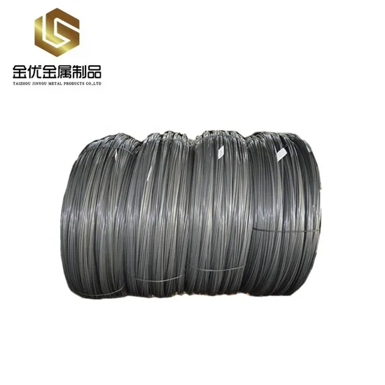 Medium High Carbon Black Round Custom Car Spring Steel Wire