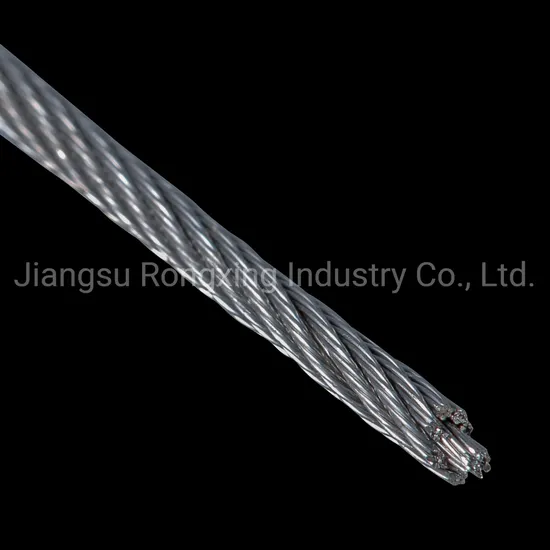 316 1*37 5.0mm Steel Wire Cable or Galvanized Used in Car