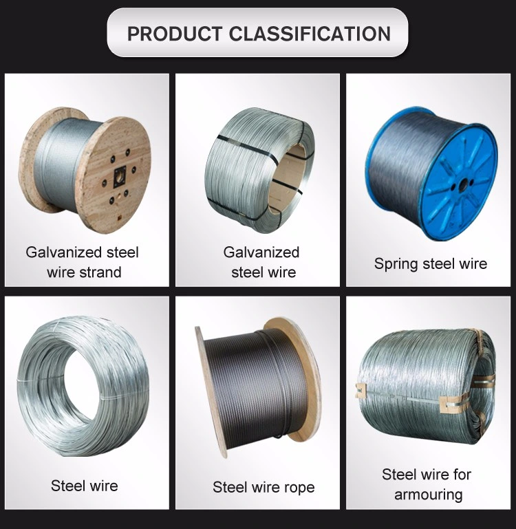 Factory Price 4.0mm Wire Gauge Low Carbon Galvanized Steel Wire for Agriculture Fence