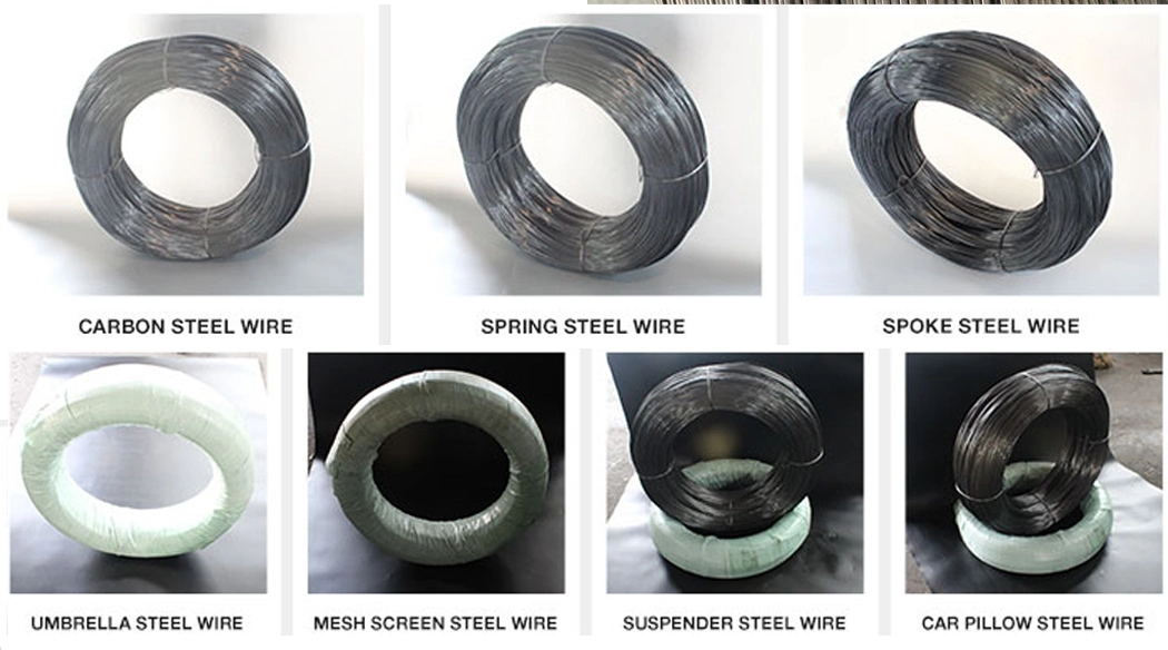 Factory Supply Hot Dipped Galvanized Bright Steel Wire Rope Zinc Coated Steel Wire for Nail Making