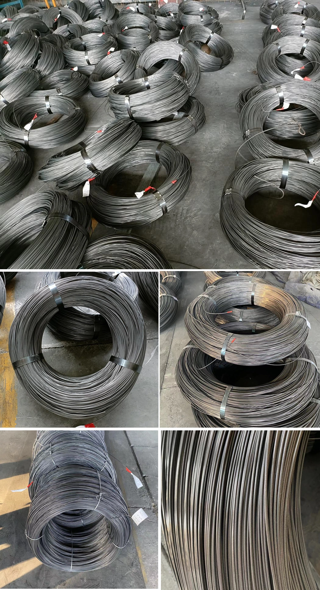 Factory Supply Hot Dipped Galvanized Bright Steel Wire Rope Zinc Coated Steel Wire for Nail Making