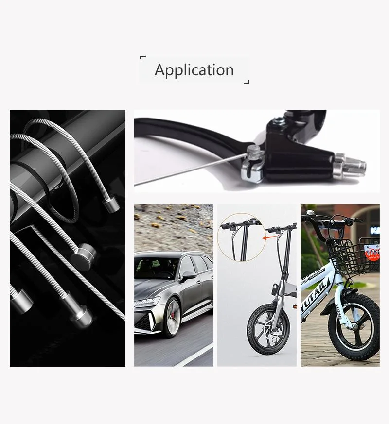Manufactures Galvanized Steel Wire Rope 1*19 Inner Wire for Bicycle Clutch Brake Cable 2mm 1.8mm