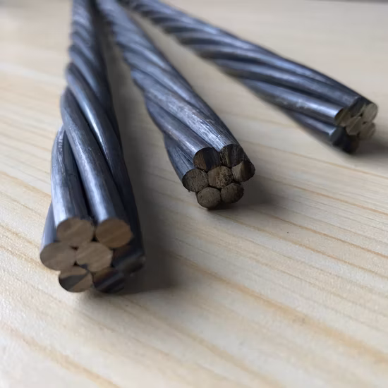 ASTM A416 12.70mm Seven Wire Steel Strand