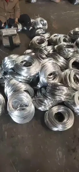 Binding PVC Coated Wire Plastic PVC PE Coated Galvanized Iron Wire 