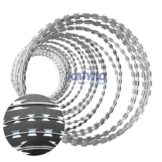 Specialized PVC Coated Razor Barbed Wire 