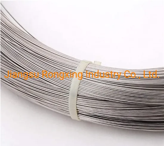 SUS 304 0.22mm Galvanized High Carbon Steel Wire Spring Steel Wire or for Fishing Net for Flexible Duct En10269 