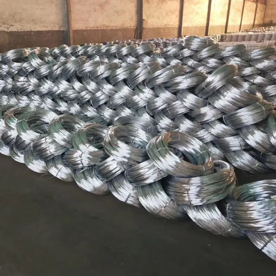 The Construction Flat 12/16/18 Gauge Electro Galvanized Gi Iron Binding Wire Hot Dipped Galvanized Steel Wire 