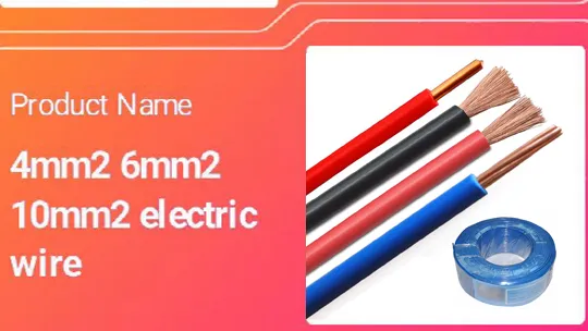 Customized Flat Electric Wires Multi