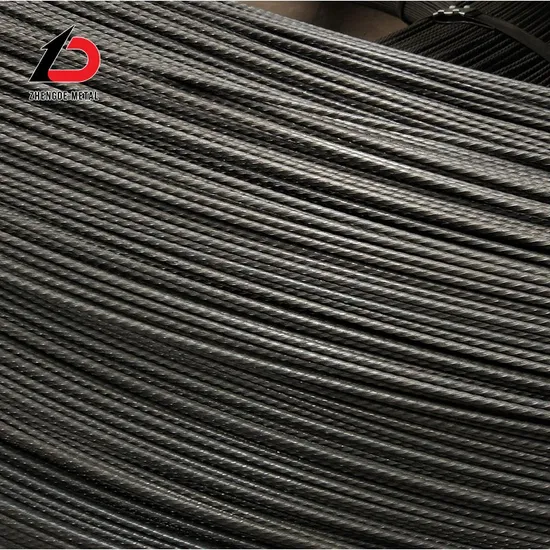 High Tensile Wire Prestressed Concrete Bonded PT Strands Cables Prestressing Steel Strand Wire Price Cable PC Strand Prestressed Steel Wire 12.7mm 