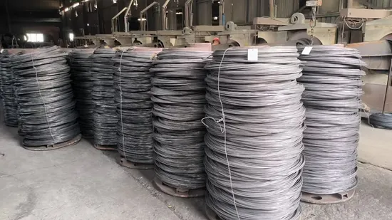 Q195 or Q235 Low Carbon Steel Iron Wire Drawn Wire for Nail Making in China with Low Factory Price 