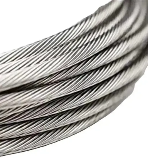Steel Wire Rope for Lift Elevator Hoisting Cable Galvanized Steel Wire Rope 