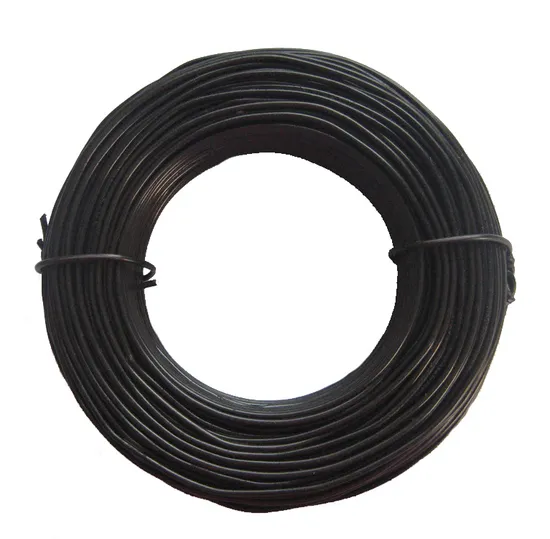 Black Annealed or Plastic Coated Steel Loop Tie Wire for Construction 