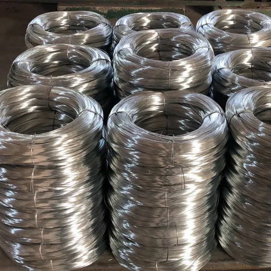Coated Galvanizad Binding Wire/ Hot Dipped Galvanized Iron PVC Packaging Cutting Galvanized Steel Wire Cable 6mm 7 mm Q1 95 AISI 