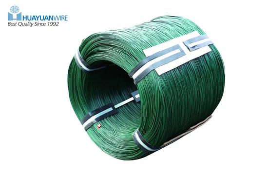 High Quality PVC/PE Glued Coated Wire for Chain Link Mesh 